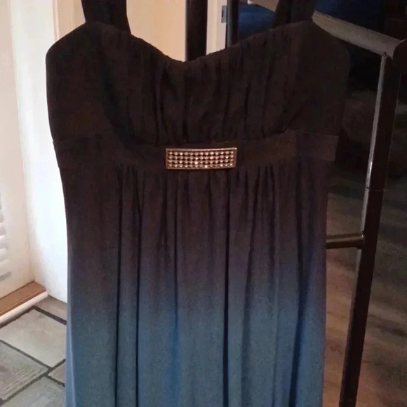 🌺Cache Blue dress with open back🎉 - Picture 6 of 12